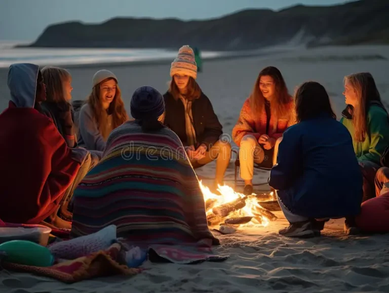 KIITEs for Gen Z 1 vibrant-glow-bonfire-illuminates-night-as-diverse-group-gen-zers-huddle-together-sandy-beach-colorful-blankets-adorn-281555871.jpg